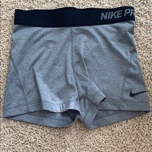 Grey Nike Pros